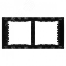 Avanti Рамка-суппорт черная для In-liner Front, 4 модульная