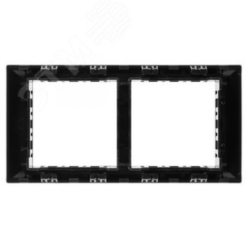 Avanti Рамка-суппорт черная для In-liner Front, 4 модульная