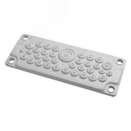 Ввод кабельный пластик V0 UL94 IP65 +130 - 40 35 отверстий