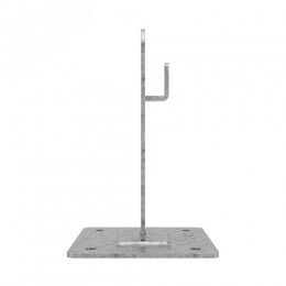 Держатель металлический для плоской кровли 100 мм