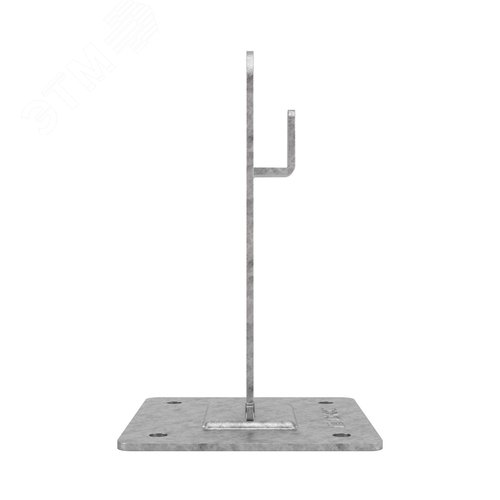 Держатель металлический для плоской кровли 100 мм