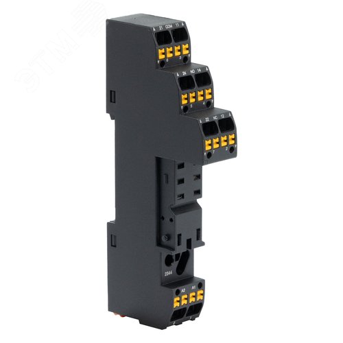 Колодка c клеммами push-in для реле на 2 группы IR-24DC/230AC-2CO