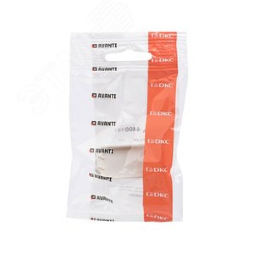 Avanti Заглушка ''Белое облако'' модульная, кат. 5е, 1 модульная