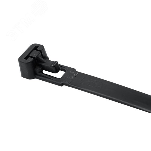 Хомут P6.6 многоразовый, черный 7,6x250 (100 шт./упак)