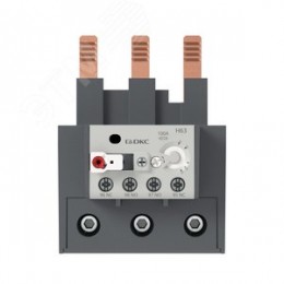 Реле тепловое YON STR5 установочный ток 63-80 A 3P для DSC095-105