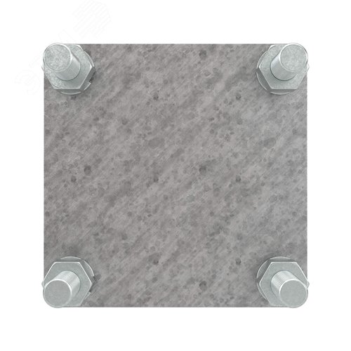 Соединитель пруток - полоса, 80х80 мм