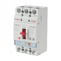 Выключатель автоматический YON MGS125 3P 16-20 A 18 kA