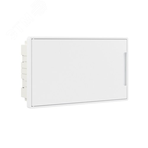 Щиток 18 мод встраиваемый FRAME ЩРв-П-18, белый, с белой дверцей, с 2  шинами PEN на 8 и 10 отв. F18B1WW DKC