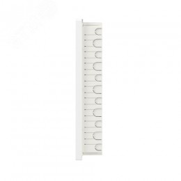 Щиток 36 мод встраиваемый FRAME ЩРв-П-36, белый, с белой дверцей, с 4  шинами PEN (2шт на 8 отв. и 2шт на 10 отв.) F36B1WW DKC