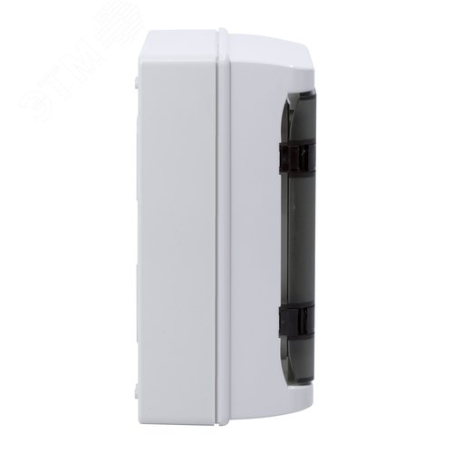 Щит настенный с дверцей 8 модулей IP65 серый с    клеммным блоком 63А