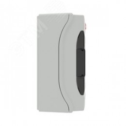 Щит настенный с дверцей 12 модулей IP65 серый с   клеммным блоком 63А