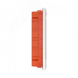 Щит встраиваемый с дверцей 24 модуля IP41 белый   с клеммным блоком 63А