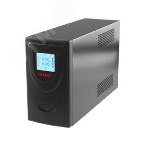 Источник бесперебойного питания line-interactive, Info LCD 2000 ВА/1200 Вт, 1/1, 2xIEC C13, 2xSchuko, USB + RJ45, LCD, 2x9Aч