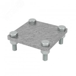 Соединитель полоса - полоса 80х80 мм