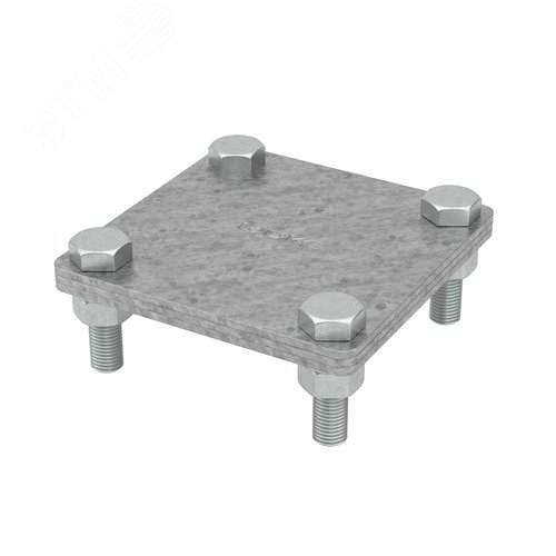 Соединитель полоса - полоса 80х80 мм