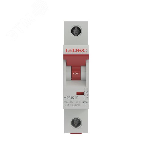 Выключатель автоматический однополюсный 25А C 4,5кА