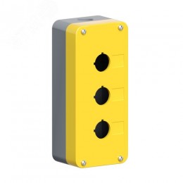 Корпус под кнопочный пост, 3 места