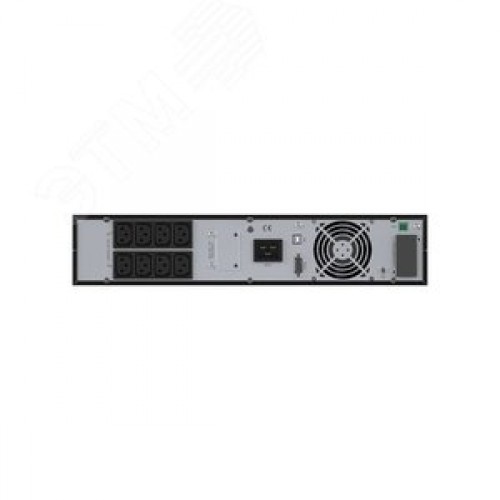 Источник бесперебойного питания Online Small Rackmount, 2000 ВА/1800 Вт, 1/1, 8xIEC C13, EPO, USB, RS-232, Rack 2U, з/у 1А, 4x9Ач