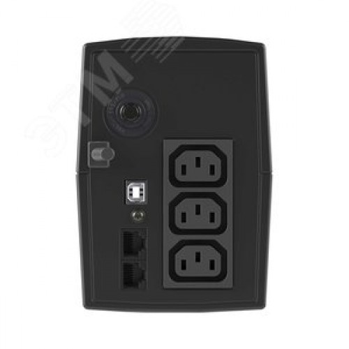 Источник бесперебойного питания line-interactive, Info LCD 600 ВА/360 Вт, 1/1, 3xIEC C13, USB + RJ45, LCD, 1x7Aч