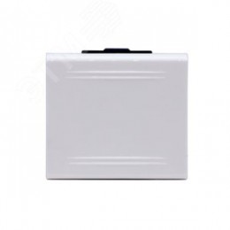 VIVA Выключатель однополюсный 2 модуля белый