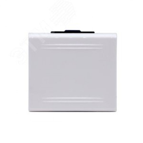 VIVA Выключатель однополюсный 2 модуля белый