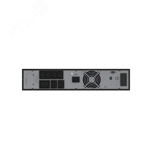 Источник бесперебойного питания Online Смолл Рэкмаунт (Small Rackmount), 1000 ВА/1000 Вт,1/1, 6xIEC C13, 1хIEC C19, EPO, USB, RS-232, Rack 2U, з/у 1А, 2x9Ач