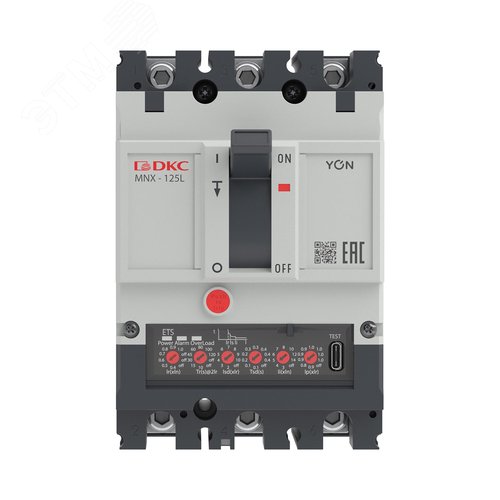 Выключатель автоматический YON pro MNX125L 3P 32 A 70 kA при AC415V расцепитель ETS