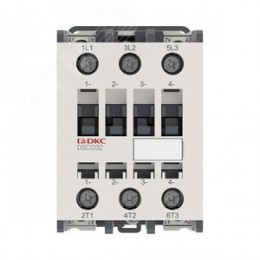 Магнитный контактор YON DSC032 32A 15кВт AC3 3P кат.220В AC