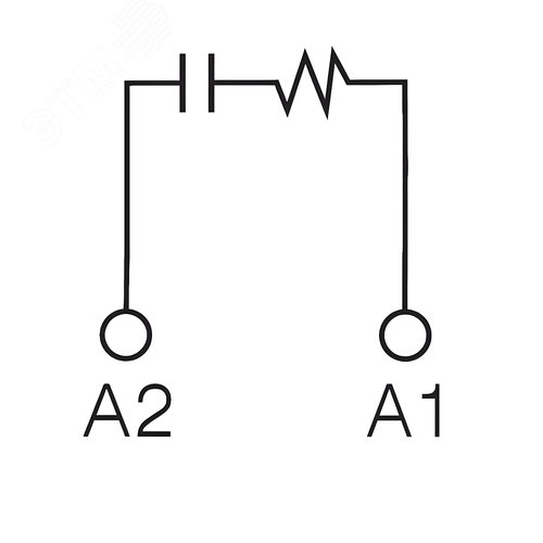 Модуль индикации и защиты, RC-цепочка, 110-240V AC/DC