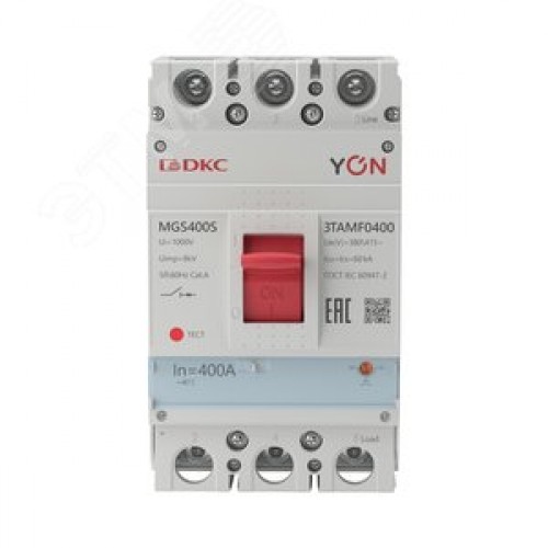 Выключатель автоматический YON MGS400 3P 320-400 A 60 kA