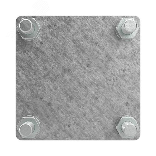 Соединитель полоса - полоса 80х80 мм