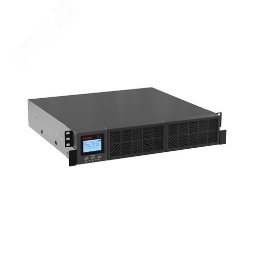 Источник бесперебойного питания Online Смолл Рэкмаунт (Small Rackmount), 1000 ВА/1000 Вт,1/1, 6xIEC C13, 1хIEC C19, EPO, USB, RS-232, Rack 2U, з/у 1А, 2x9Ач