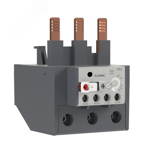 Реле тепловое YON STR5 установочный ток 63-80 A 3P для DSC095-105