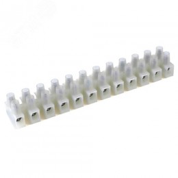 Клеммник 12П 110 градусов 450V 57A 10мм.кв. полиамид 6.6