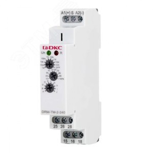 Реле времени многофункциональное, конфигурация контакта 2CO, AC/DC 12-240 В