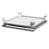 Светильник светодиодный ДВО/ДПО-34w 3800лм 4000К opal-sand IP40 SPARTA-PANEL
