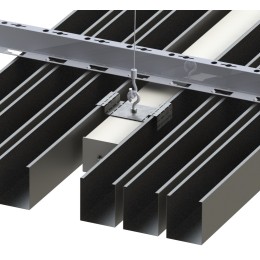 Светильник светодиодный CSVT CUBO 36 750x80x50    CRI80 4000 opal-sand IP20 белый подвесной