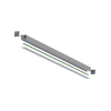Светильник светодиодный CSVT CUBO 36 750x80x50    CRI80 4000 opal-sand IP20 белый подвесной