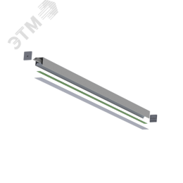 Светильник светодиодный CSVT CUBO 36 750x80x50    CRI80 4000 opal-sand IP20 белый подвесной