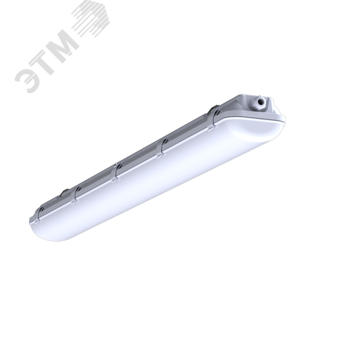 Светильник светодиодный CSVT SLIM 32 1262х124х85 CRI80 5000 milky IP65 II серый подвесной/накладной