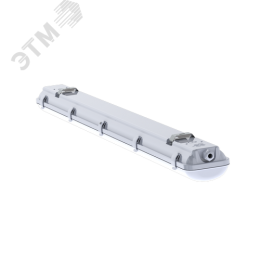 Светильник светодиодный CSVT SLIM 32 1262х124х85 CRI80 4000 milky IP65 II серый подвесной/накладной