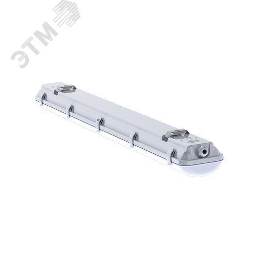 Светильник светодиодный CSVT SLIM 32 1262х124х85 CRI80 5000 milky IP65 II серый подвесной/накладной