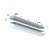 Светильник светодиодный CSVT SLIM 32 1262х124х85 CRI80 4000 milky IP65 II серый подвесной/накладной