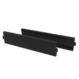 Элементы боковые цоколя 100 мм для шкафов RS52 00.60 RAL7021 (2шт.)