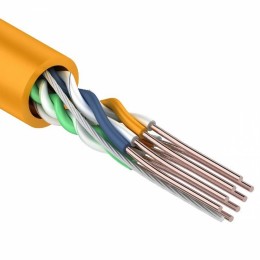 Витая пара U/UTP CAT 5e 4х2х0.50мм LSZH нг(А)-HF 24AWG IN оранжевый