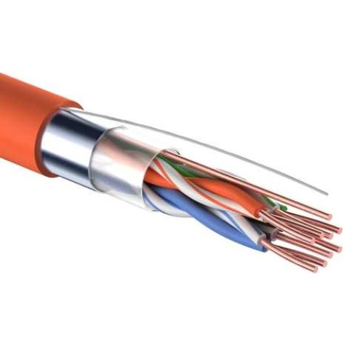 Витая пара F/UTP CAT 5e 4x2x0.50мм LSZH нг(А)-HF 24AWG IN оранжевый