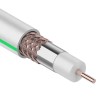 Кабель коаксиальный SAT 703B, 75Ом, Cu/Al/Cu, 75%, IN, белый 50м