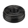 Кабель коаксиальный RG-6U, 75 Ом, CCS/Al/Al, 64%, OUT черный 100 м