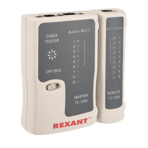 Тестер кабеля RJ-45+RJ-11 468,