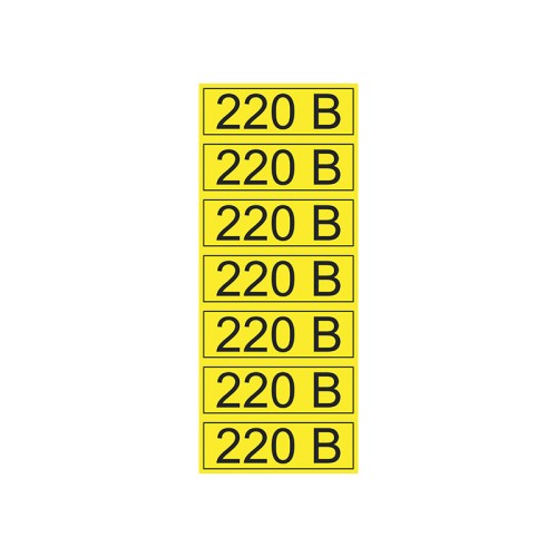 Наклейка знак электробезопасности  ''220 В '' 35х100 мм 70шт., REXANT